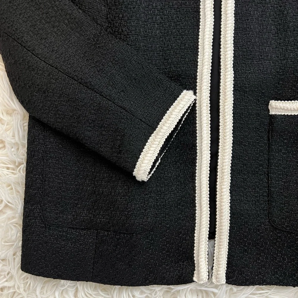 🛍️NWT Anne Klein🛍️ Women's Elegant Tweed Blazer - Picture 5 of 7